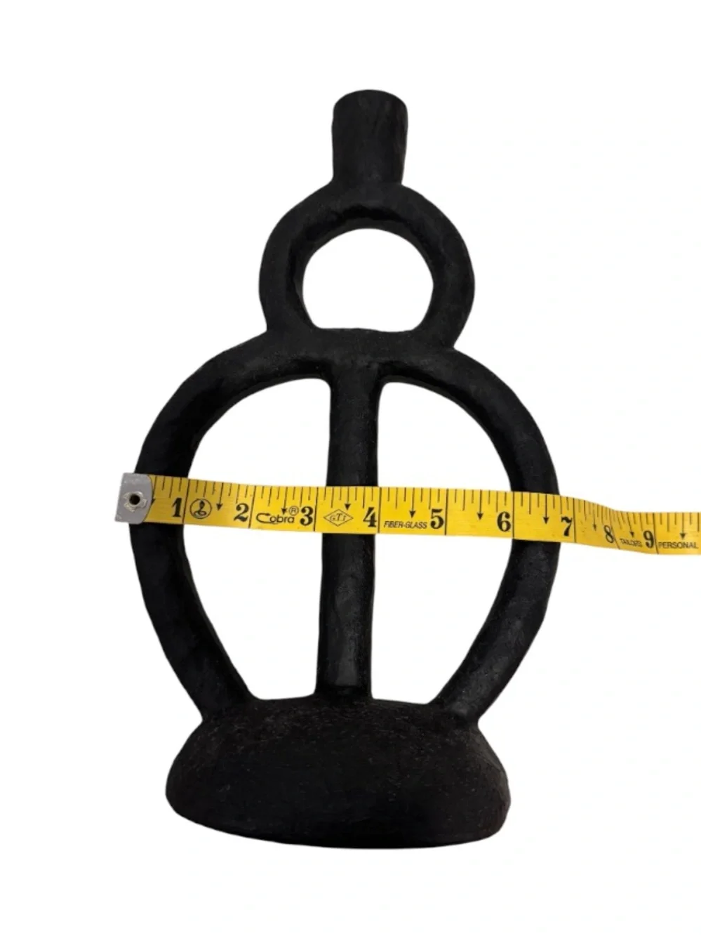 Black Abstract Candelabra